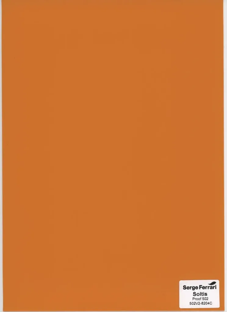 Soltis 502 Proof V3 8204C ORANGE 180cm Choix 1