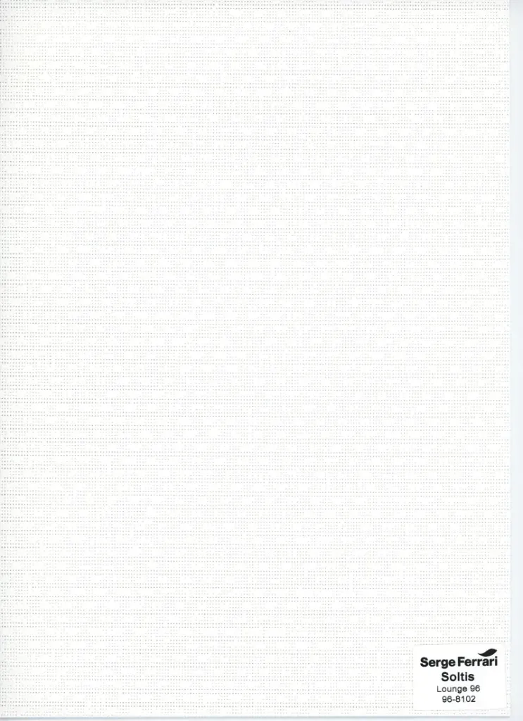 Soltis 96 Color  8102 BLANC 267cm Choix 1