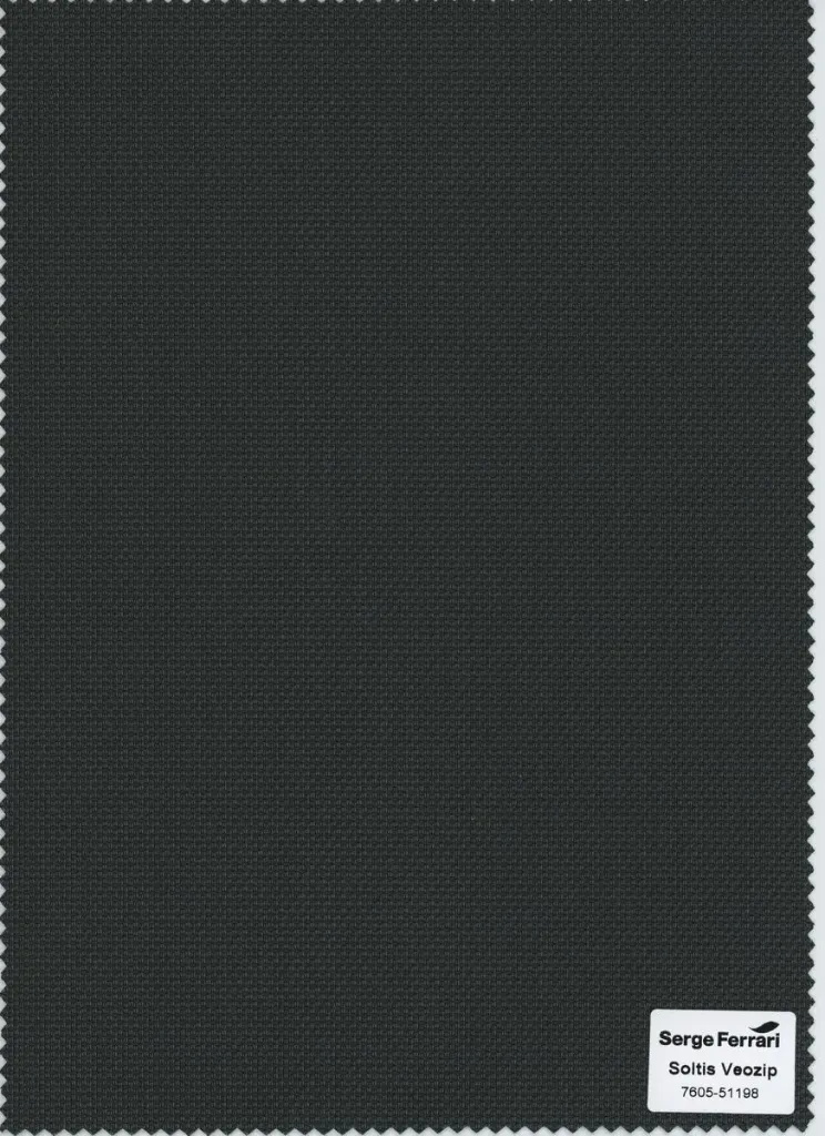 Soltis Veozip  51198 NOIR GRAPHITE 320cm Choix 1
